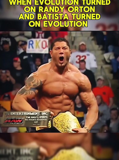 Batista Turns on Evolution: The Betrayal of Randy Orton & Triple H