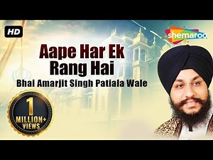 Aape Har Ek Rang Hai - Bhai Amarjit Singh (Patiala Wale) - Full Album - Gurbani