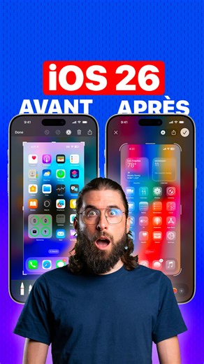 141K views · 362 reactions | SCREENSHOT RÉINVENTÉ SUR iOS 26 (astuce iPhone)  #iPhone #iOS26 #astuce #Apple #technology | Science Gaming | Facebook