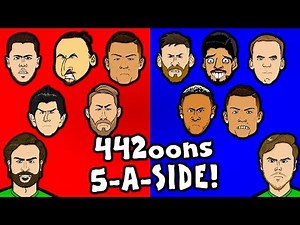 ⚽️442oons 5-A-SIDE⚽️ Feat. Ronaldo, Messi, Suarez, Neymar, Stobbart and Dunscombe!