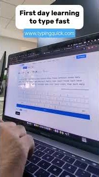 Welcome to Day 1 of your journey to faster typing! ⌨️🚀