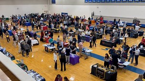 We had a fantastic turnout at the College Fair last night. Thank you to the 115 colleges and universities who joined us on campus! | Academy of Holy Angels