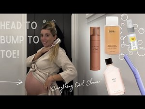 An EVERYTHING girl shower routine | GRWM