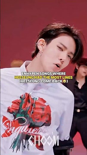 ENHYPEN Songs Where HEESEUNG Had The Most Lines (Part 1) #kpop #enhypen #heeseung #heeseung lines
