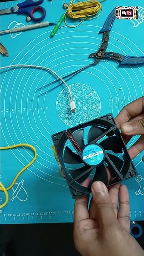 How to make a 5V USB Type-C Cabinet Fan for PC | Brushless 5volt Fan with USB C-Type Connector