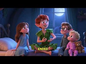 Peter Pan and Neverland 🌟 Magical Bedtime Story for Kids | Fairy Tales