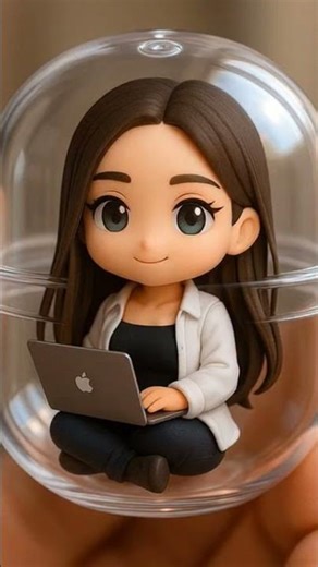 Tiny Girl Working Inside a Capsule?! 🤯💊