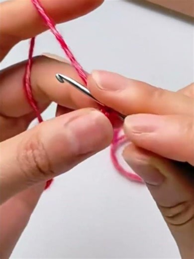 Easy Single Crochet Cord Method