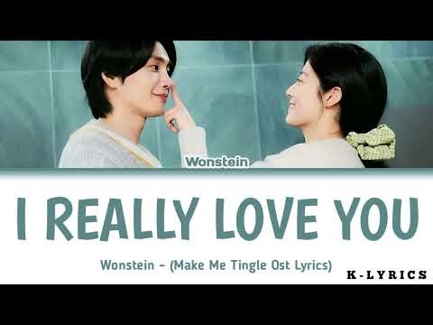 Wonstein - "I Really Love You" (Make Me Tingle Ost Lyrics)