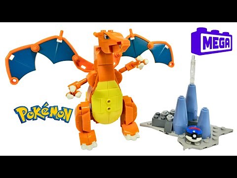 Building MEGA Pokemon Charizard - LEGO Pokemon Speed Build