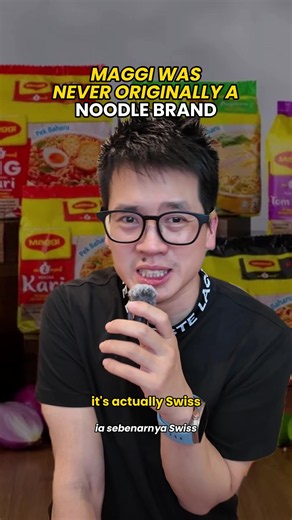 Maggi is Swiss. It didn’t even start with noodles. But after coming to Malaysia and growing alongside local brands like Cintan and Mamee, it became so culturally embedded that “Maggi” almost became a category of its own.