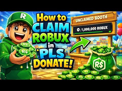 How To Claim Robux In Pls Donate *Roblox* | Easy Guide
