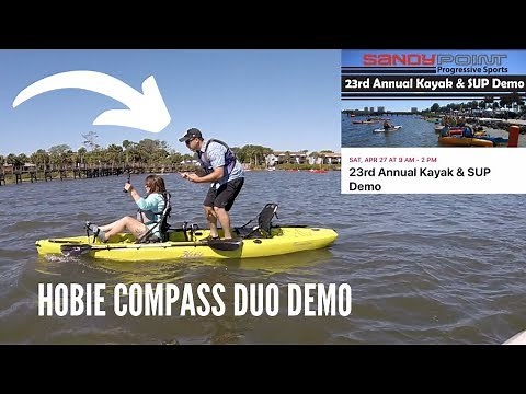 Hobie Compass Duo Tandem Kayak Demo (SandyPoint Progressive Sports)