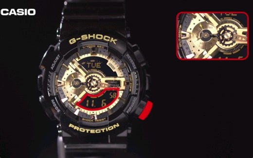 G-SHOCK.GA110指针位置校准