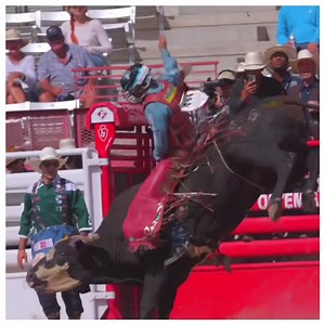 What a ride cowboy! Josh Frost at the Daddy of ‘em All Cheyenne Frontier Days™ 🎥: IG @flathead_larry🤠👊 Visit Cheyenne | Cowboy Lifestyle Network