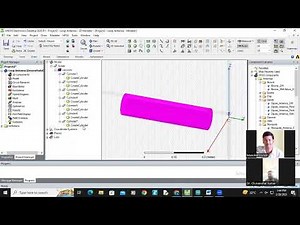Loop Antenna Design by HFSS part 1