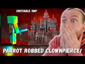 PARROT ROBBED CLOWNPIERCE! Parrot The Hunt for Minecraft's Deadliest Vault (UNSTABLE SMP REACTION!)