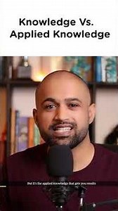 Knowledge vs. Applied Knowledge