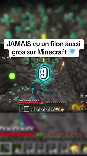 Jamais vu un fion de diamants ausis gros sur Minecraft ! 💎 #minecraft #minecraftmemes #gaming