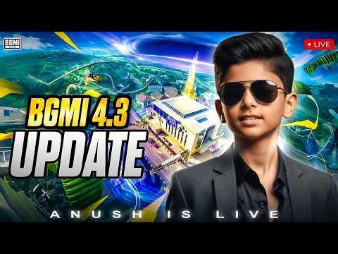 LIVE 🔴 | BGMI 4.3 UPDATE IS HERE 🔥 | LET'S EXPLORE TOGETHER