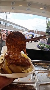 866K views · 9.5K reactions | Does Spud Man still have queues?  A year since the internet became obsessed with jacket potatoes... 凜 #spudman #spudarmy #potatoman #snackvan #jacketpotato | Spud Man | Facebook