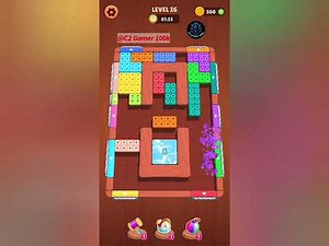 Screw block escape Level 26 walkthrough solution