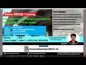 RCC T-Girder Bridge Design Using STAAD Pro