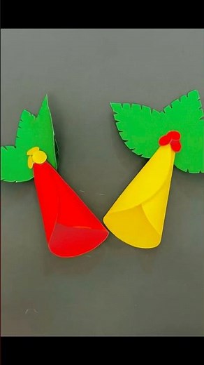 🌟 DIY Paper Cone Bells | Easy Christmas Craft 🎄✨