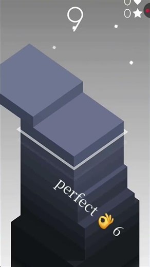 Perfect ×7… Phir Galti 💔 | STACKstack #stackmaster #perfecttap #shorts #offlinegame #satisfying