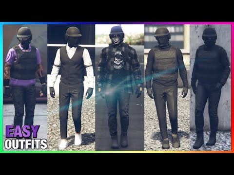 Top 5 Best Easy To Make Male Tryhard Outfits #24 (GTA Online)