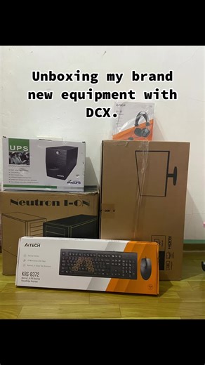 Unboxing My New DCX Equipment Setup