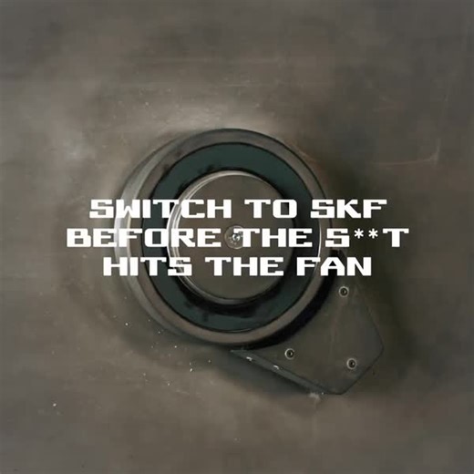 You run your bearings hot. That's ok. SKF solves problems with dynamic temperature cycles and other challenges for the mining and cement industries. Switch to SKF before the s**t hits the fan. | SKF