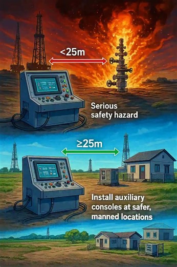 Hidden Danger: Remote BOP Console Placed Too Close to the Wellhead #wellcontrol