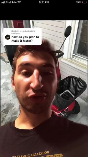 Reply to @mylesbailey00 #greenscreen #stitch #progress #project #modify #diy #upgrade #mobiltyscooter #grandma #grandpa #suspension