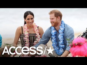 Prince Harry & Meghan Markle Go Barefoot At The Beach | Access