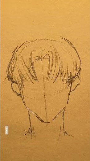 how to draw boy hair #shorts #tutorial