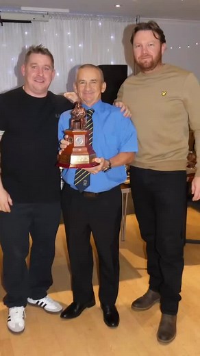 Winner, winner at the golf presentation last night 🏌️🏆 #easytiger | Steven Girdwood