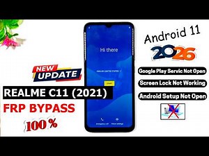 🔐 Realme C11 2021 Frp Bypass 2026 — Latest Working Method | Android 11 → No Pc | Step-by-step 📘