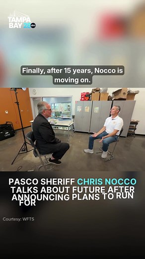 Chris Nocco Resigns as Pasco Sheriff to Run for State Senate