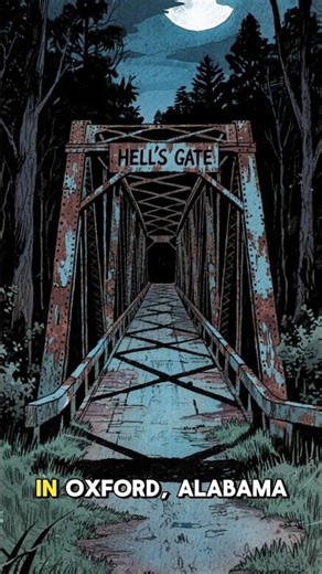 Hell’s Gate Bridge Alabama: The Terrifying Midnight Legend #youtubeshorts
