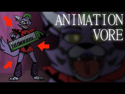 ROXY WOLF ANIMATION (Vore!) | FNAF Security Breach