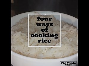 cooking basic white rice 3 best ways| Easy and simple|Chef