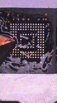 EMMC IC reball #mobilerepair #smartphone #repair
