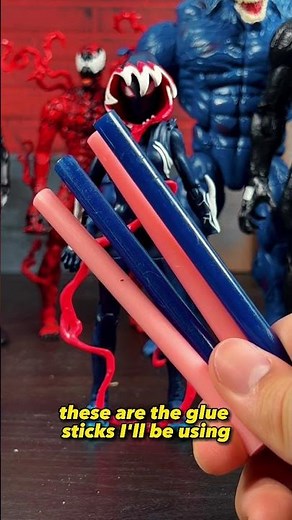 Custom Marvel Legends Venom Symbiote Weapon Tutorial!