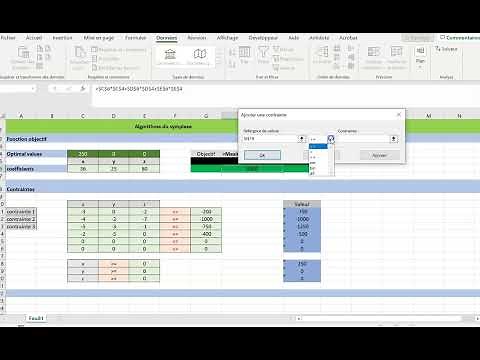 11.A Installer le Solveur Excel pour le Simplexe : Guide Pas-à-Pas