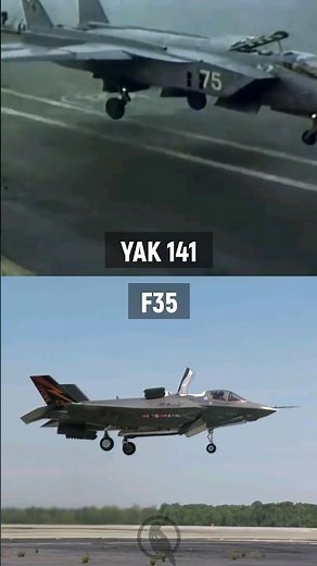 Yak 141 vs F-35B vertical take off