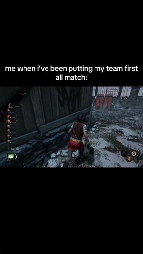 Prioritizing Myself in Dead by Daylight