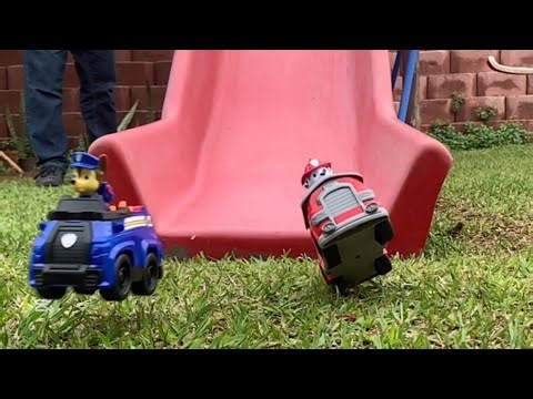Paw Patrol Slide Challenge #pawpatrol