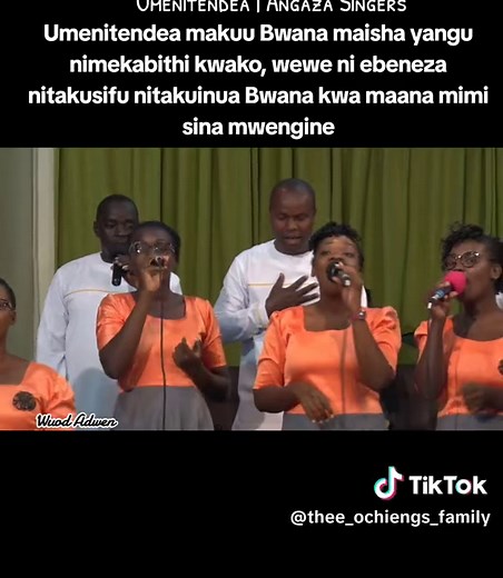 Umenitendea Makuu Bwana: Angaza SDA Choir Lyrics