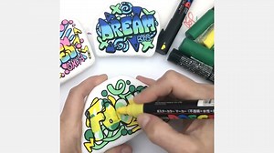 4.6K views · 46 reactions | Which one is your favorite? Grab Supplies or Watch the Full Length Tutorial here - https://rockpainting101.com/graffiti-inspired-rock-painting-tutorial/ | Rock Painting 101 | Facebook